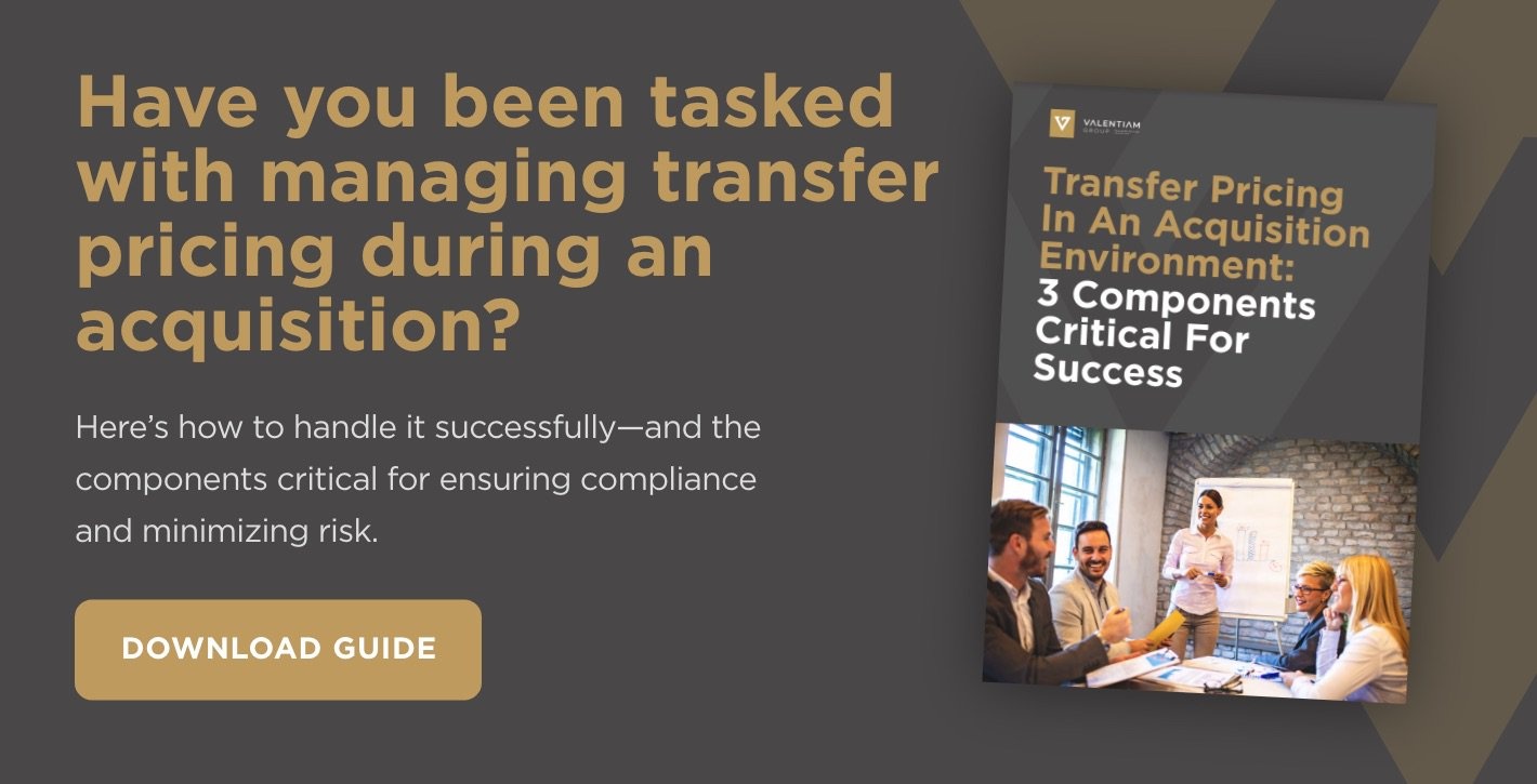 Download Now: Transfer Pricing In An Acquisition Environment: 3 Components Critical For Success