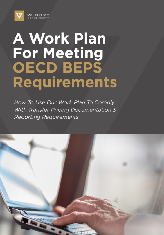 A Work Plan For Meeting OECD BEPS Requirements